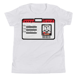 Youth Savage Card Tee- Elder Sav'