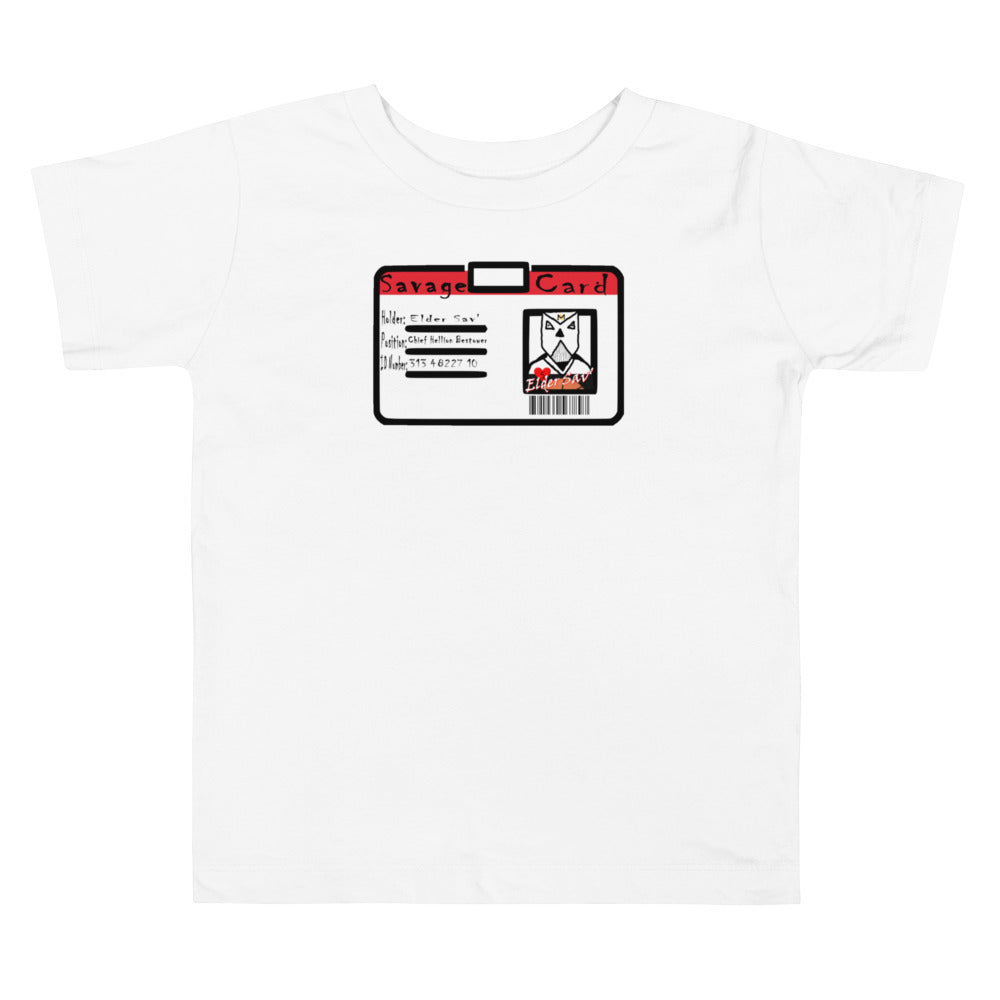 Toddler Savage Card Tee- Elder Sav