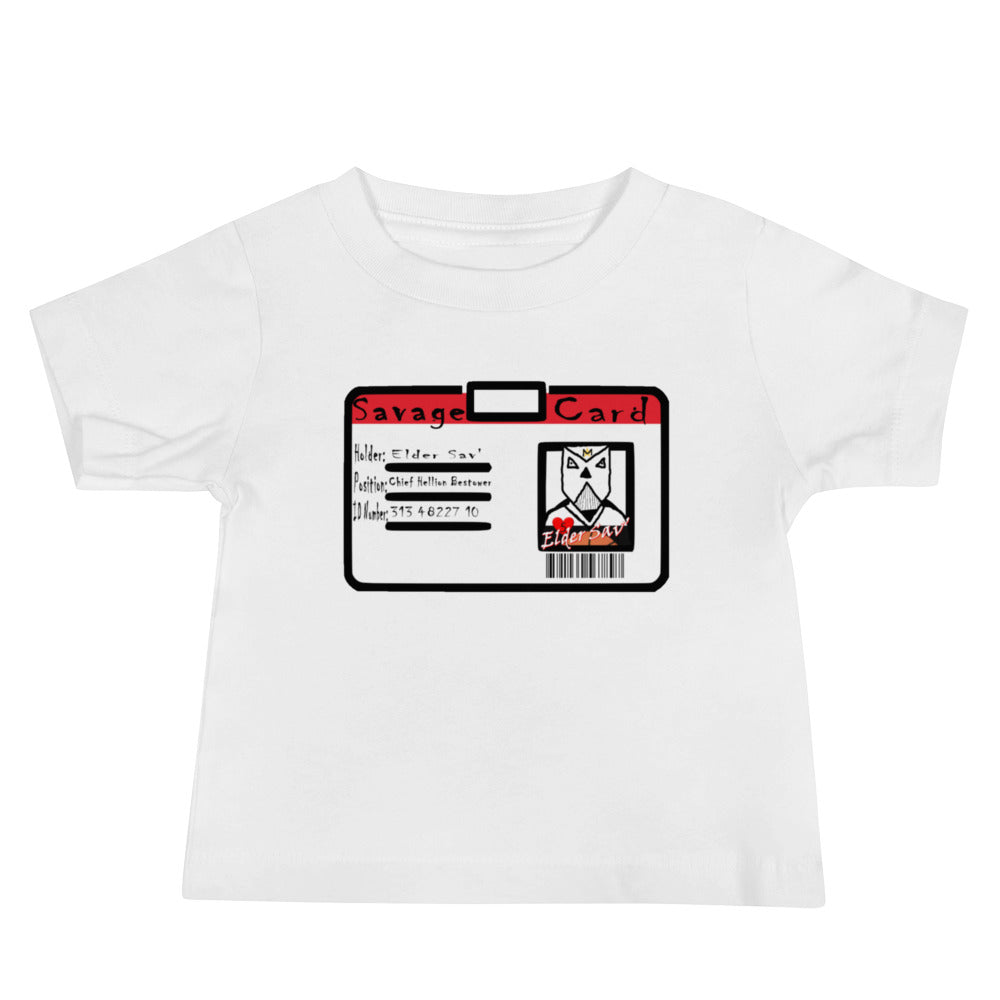 Baby Savage Card Tee- Elder Sav